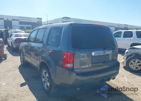 2012 Honda Pilot Ex-L z USA, uszkodzony, nr VIN 5FNYF3H65CB024487
